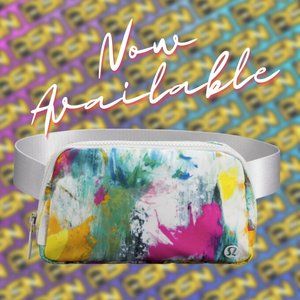 NWT lululemon Everywhere Belt Bag - No Limits White Multi
